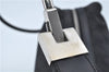 Authentic GUCCI Shoulder Hand Bag GG Canvas Leather 0013814 Black H9854