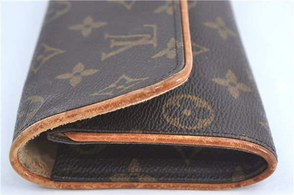 Authentic Louis Vuitton Monogram Pochette Twin PM Shoulder Bag M51854 LV H9859