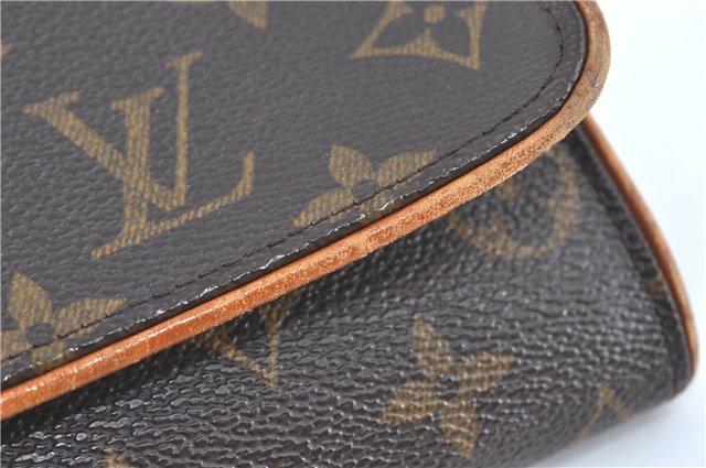 Authentic Louis Vuitton Monogram Pochette Twin PM Shoulder Bag M51854 LV H9859