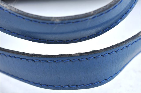 Authentic Louis Vuitton Epi Saint Jacques Hand Bag Blue M52275 LV H9860