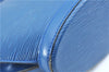 Authentic Louis Vuitton Epi Saint Jacques Hand Bag Blue M52275 LV H9860