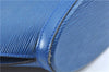 Authentic Louis Vuitton Epi Saint Jacques Hand Bag Blue M52275 LV H9860