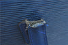 Authentic Louis Vuitton Epi Saint Jacques Hand Bag Blue M52275 LV H9860
