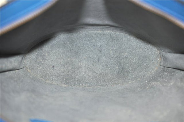 Authentic Louis Vuitton Epi Saint Jacques Hand Bag Blue M52275 LV H9860