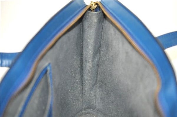 Authentic Louis Vuitton Epi Saint Jacques Hand Bag Blue M52275 LV H9860