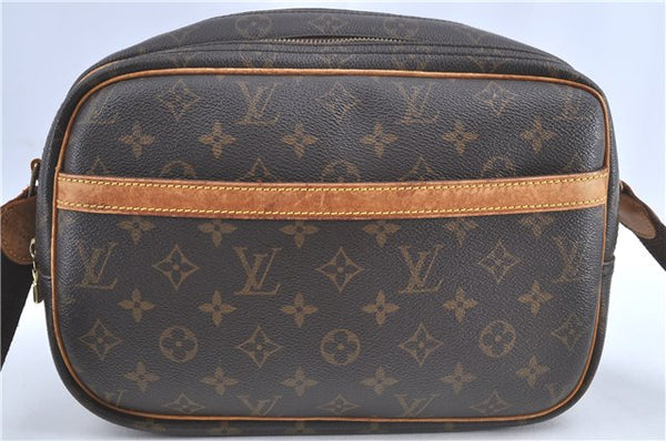 Auth Louis Vuitton Monogram Reporter PM Shoulder Cross Body Bag M45254 LV H9861