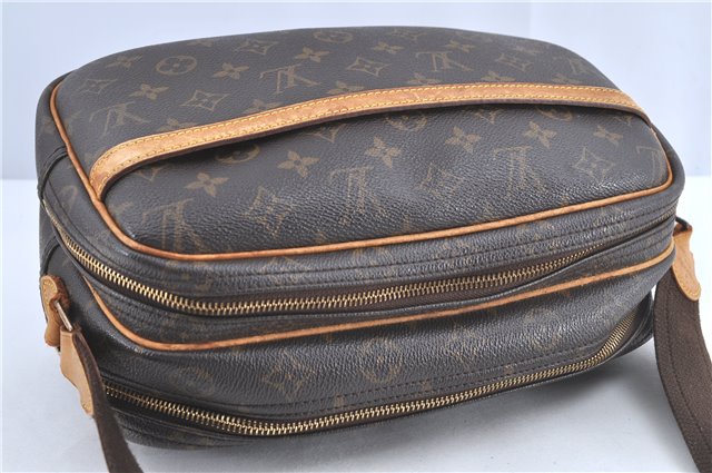 Auth Louis Vuitton Monogram Reporter PM Shoulder Cross Body Bag M45254 LV H9861
