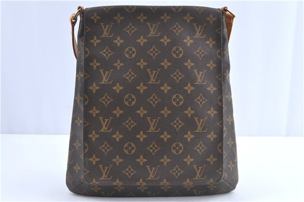 Authentic Louis Vuitton Monogram Musette Shoulder Cross Body Bag M51256 LV H9864