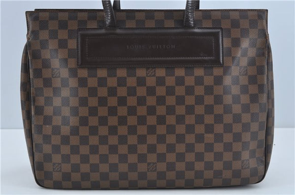 Authentic Louis Vuitton Damier Parioli GM Shoulder Tote Bag N51124 LV H9866