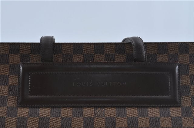 Authentic Louis Vuitton Damier Parioli GM Shoulder Tote Bag N51124 LV H9866