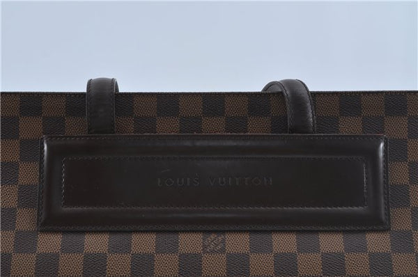 Authentic Louis Vuitton Damier Parioli GM Shoulder Tote Bag N51124 LV H9866