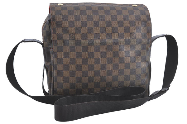 Authentic Louis Vuitton Damier Naviglio Shoulder Cross Body Bag N45255 LV H9867