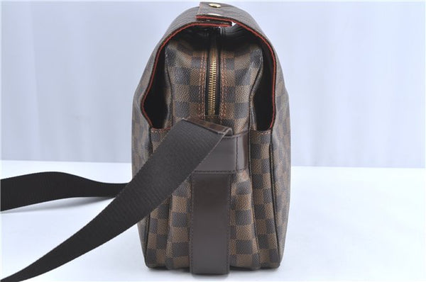 Authentic Louis Vuitton Damier Naviglio Shoulder Cross Body Bag N45255 LV H9867