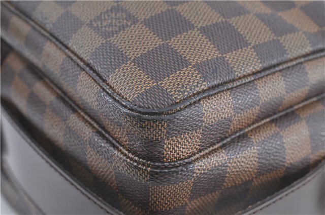 Authentic Louis Vuitton Damier Naviglio Shoulder Cross Body Bag N45255 LV H9867