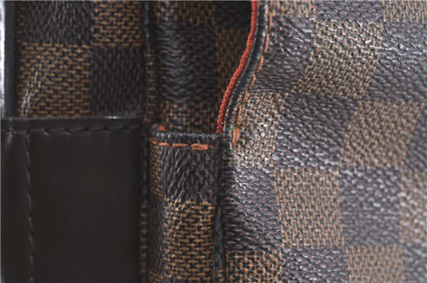 Authentic Louis Vuitton Damier Naviglio Shoulder Cross Body Bag N45255 LV H9867