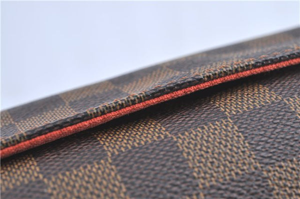 Authentic Louis Vuitton Damier Naviglio Shoulder Cross Body Bag N45255 LV H9867