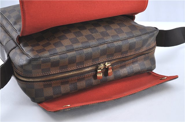 Authentic Louis Vuitton Damier Naviglio Shoulder Cross Body Bag N45255 LV H9867