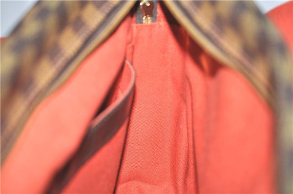 Authentic Louis Vuitton Damier Naviglio Shoulder Cross Body Bag N45255 LV H9867