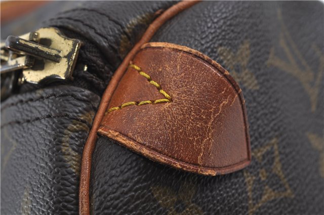 Authentic Louis Vuitton Monogram Keepall 45 Boston Bag M41428 LV H9872