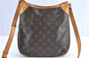 Auth Louis Vuitton Monogram Odeon PM Shoulder Cross Body Bag M56390 Junk H9873