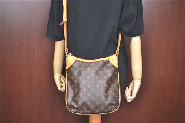Auth Louis Vuitton Monogram Odeon PM Shoulder Cross Body Bag M56390 Junk H9873