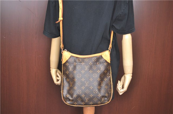 Auth Louis Vuitton Monogram Odeon PM Shoulder Cross Body Bag M56390 Junk H9873