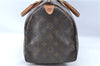 Authentic Louis Vuitton Monogram Speedy 30 Hand Bag M41526 LV H9880