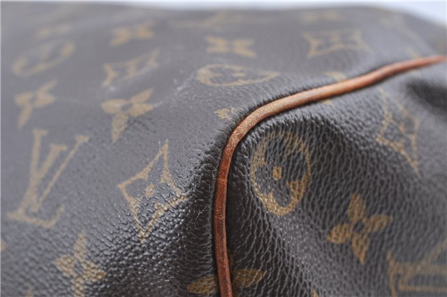 Authentic Louis Vuitton Monogram Speedy 35 Hand Boston Bag M41524 LV H9882