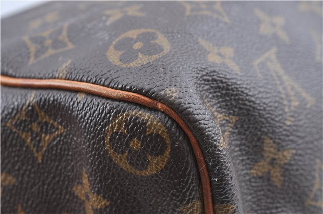 Authentic Louis Vuitton Monogram Speedy 35 Hand Boston Bag M41524 LV H9882