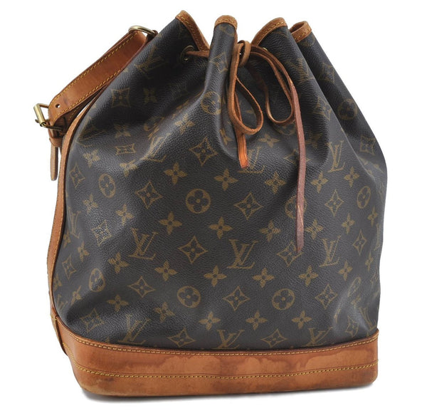 Authentic Louis Vuitton Monogram Noe Shoulder Bag M42224 LV H9883