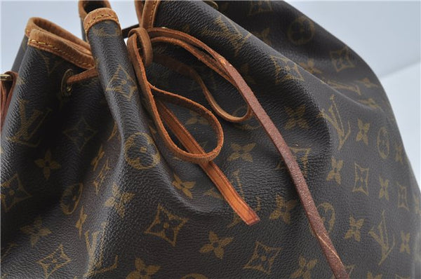 Authentic Louis Vuitton Monogram Noe Shoulder Bag M42224 LV H9883