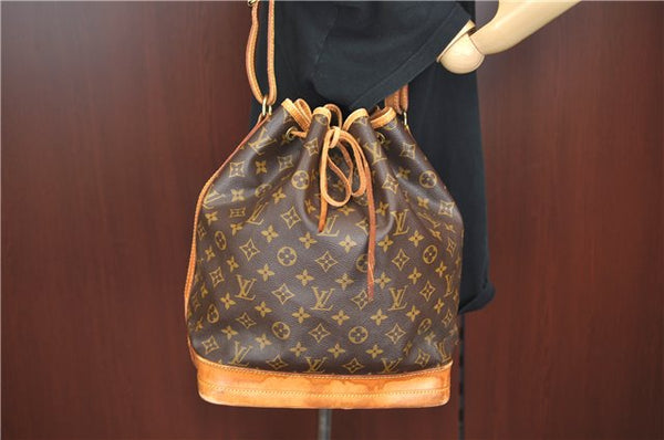 Authentic Louis Vuitton Monogram Noe Shoulder Bag M42224 LV H9883