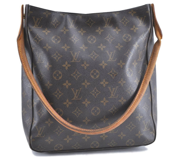 Authentic Louis Vuitton Monogram Looping GM Shoulder Bag M51145 LV H9887