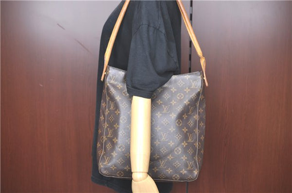 Authentic Louis Vuitton Monogram Looping GM Shoulder Bag M51145 LV H9887