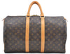 Authentic Louis Vuitton Monogram Keepall 45 Boston Bag M41428 LV H9891