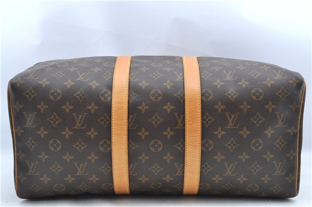 Authentic Louis Vuitton Monogram Keepall 45 Boston Bag M41428 LV H9891