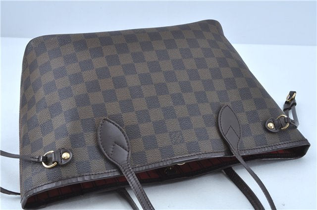 Authentic Louis Vuitton Damier Neverfull PM Shoulder Tote Bag N51109 LV H9896