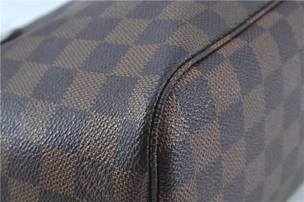 Authentic Louis Vuitton Damier Neverfull PM Shoulder Tote Bag N51109 LV H9896