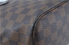 Authentic Louis Vuitton Damier Neverfull PM Shoulder Tote Bag N51109 LV H9896