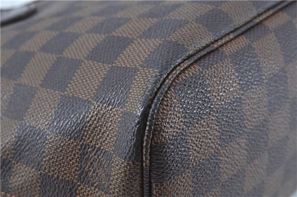 Authentic Louis Vuitton Damier Neverfull PM Shoulder Tote Bag N51109 LV H9896