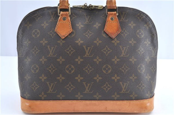 Authentic Louis Vuitton Monogram Alma Hand Bag M51130 LV H9897