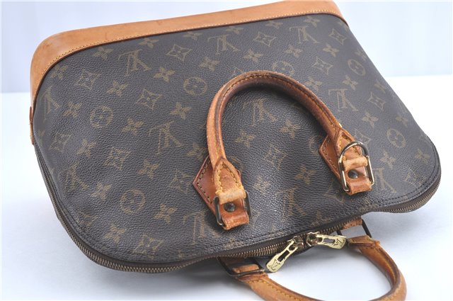 Authentic Louis Vuitton Monogram Alma Hand Bag M51130 LV H9897