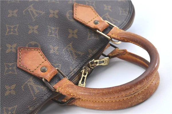 Authentic Louis Vuitton Monogram Alma Hand Bag M51130 LV H9897