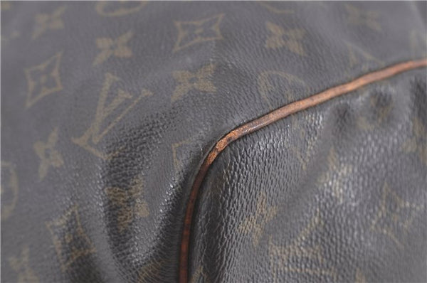 Auth Louis Vuitton Monogram Keepall Bandouliere 55 Boston Bag M41414 LV H9898