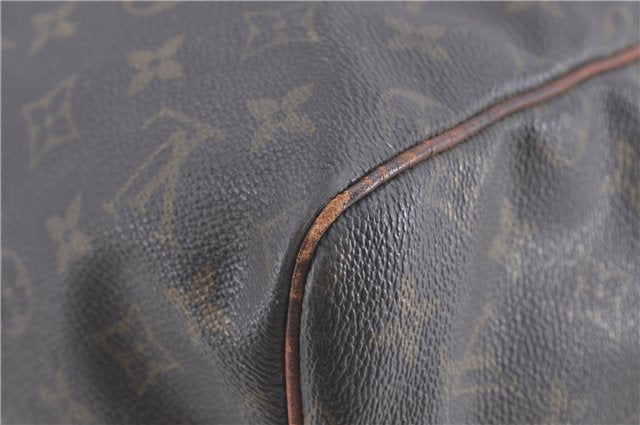 Auth Louis Vuitton Monogram Keepall Bandouliere 55 Boston Bag M41414 LV H9898