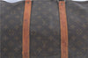 Auth Louis Vuitton Monogram Keepall Bandouliere 55 Boston Bag M41414 LV H9898