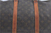 Auth Louis Vuitton Monogram Keepall Bandouliere 55 Boston Bag M41414 LV H9898