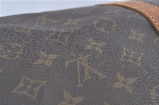 Auth Louis Vuitton Monogram Keepall Bandouliere 55 Boston Bag M41414 LV H9898