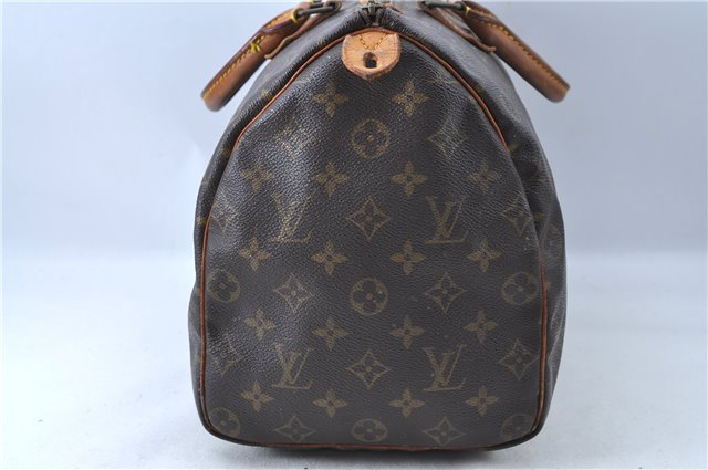 Authentic Louis Vuitton Monogram Speedy 35 Hand Bag Old Model LV H9899