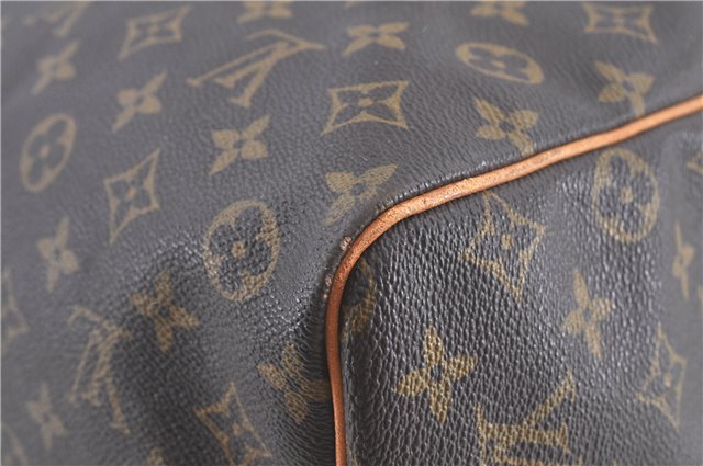 Auth Louis Vuitton Monogram Keepall Bandouliere 60 Boston Bag M41412 LV H9905